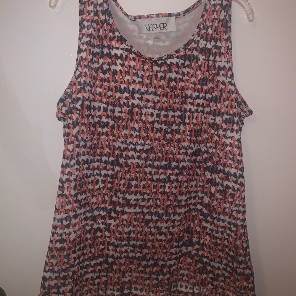 Multicolor Business Casual Top
